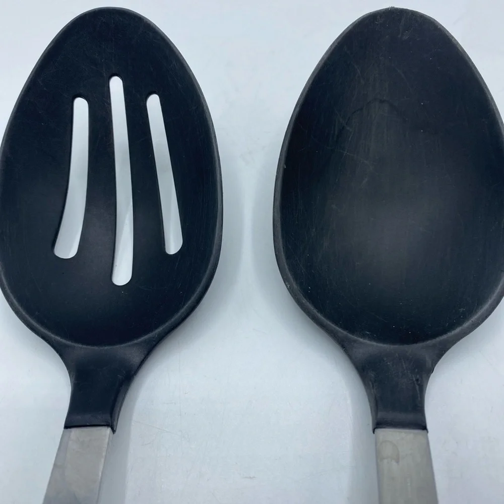 Pyrex Accessories Cooking Utensils Slotted Spoon Full Spoon Nylon Stainless 2